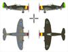 Dora Wings American Thunderbolt Plastic Model DWS48051 1/48 P-47B