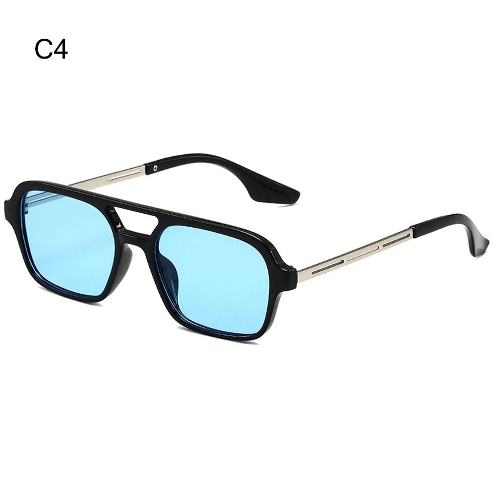 Big Metal Frame Oversized Square Sunglasses for Women & Men Gradient Sunglasses Classic Driving Shades Eyewear UV400 Sun Glasses
