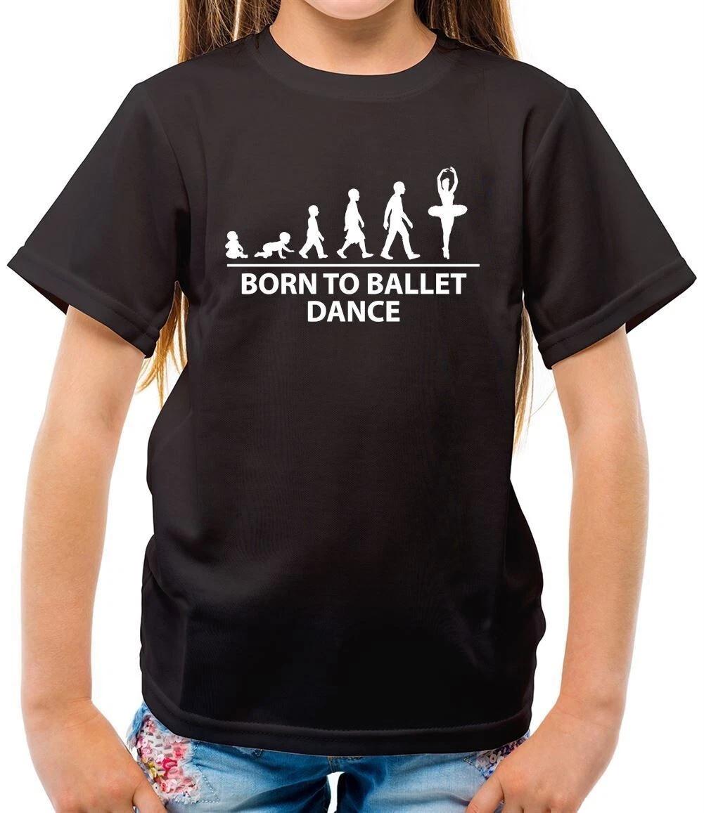 Born to Ballet Dance - Kids T-Shirt - Dancer Dancing Shoes Love 110