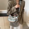 IELGY Ladies Messenger Bag Summer Wide Shoulder Strap Fashion Commuter Casual Pillow Bag