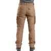 DECATHLON FORCLAZ TRAVEL100 Hiking Durability Solid Color Slim Cargo Pants Men's Brown