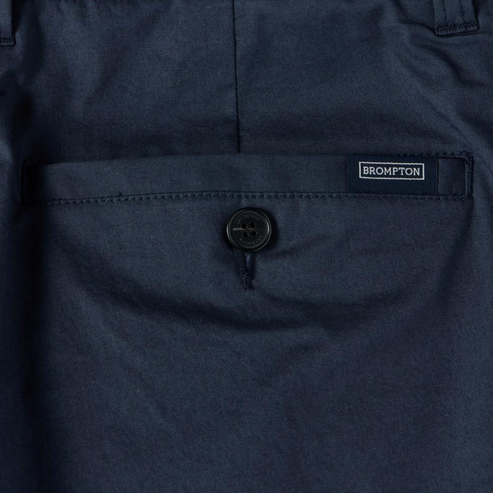 BROMPTON LONDON Summer Cotton Basic Trousers - Navy (P252Mpt430)