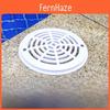 8inch Pool Main Drain Cover Full Grate Bottom Mount Plates White Spare Part