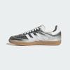 adidas Samba OG Silver Metallic Cracked Leather (Women's)