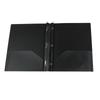 Multi-color Tadpole Clip Document Holder - Plastic Loose-leaf Folder with Classification Storage