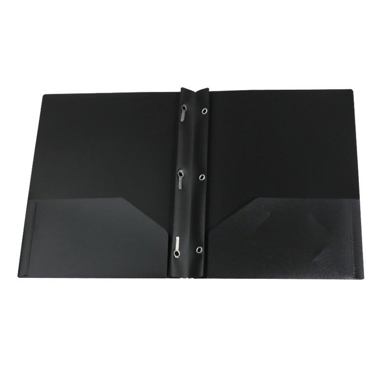 Multi-color Tadpole Clip Document Holder - Plastic Loose-leaf Folder with Classification Storage