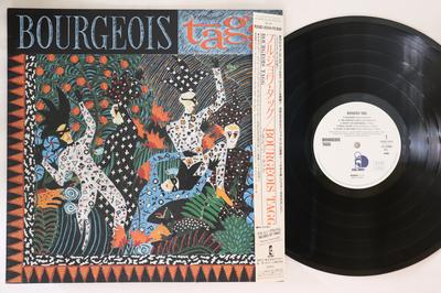 LP Record BOURGEOIS TAGG - Bourgeois Tagg R28D2034PROMO ISLAND 1986 Japan Obi Rock Used