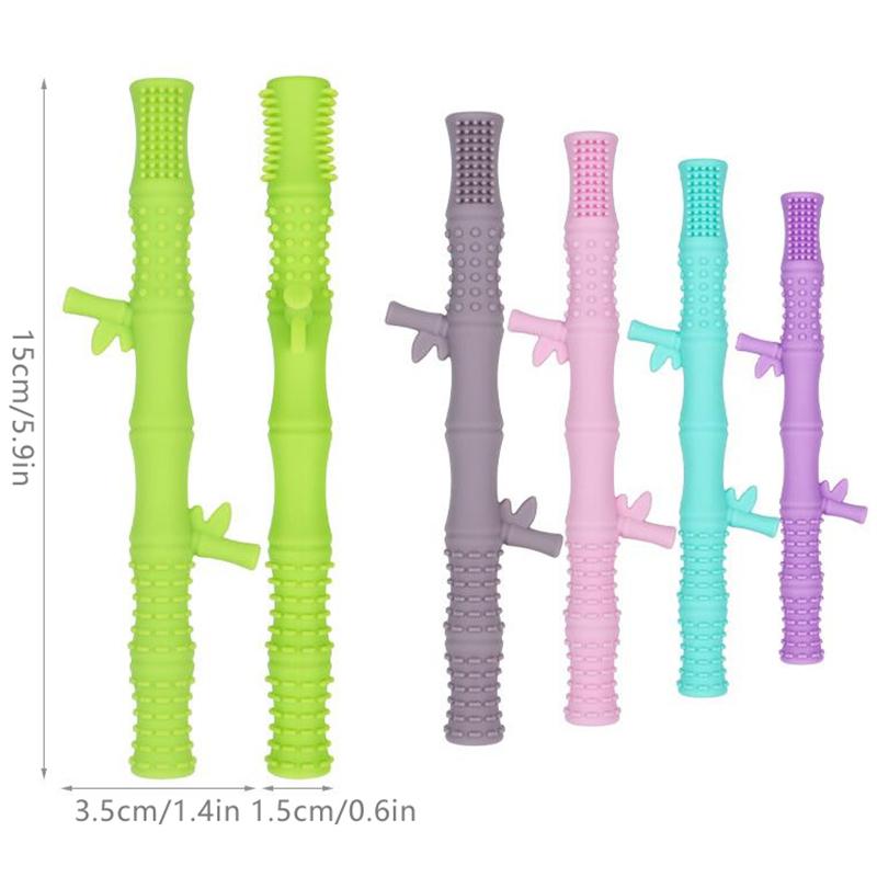 Kid Chewing Tube Speech Therapy Teeth Massager Children Talk Tools For Autism Sensory Speak Oral Muscle Rehabilitation Training