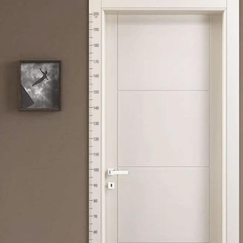 1PC Transparent Waterproof 2-meter Height Wall Sticker Measure Height Household Scale Measuring Ruler Growth Chart