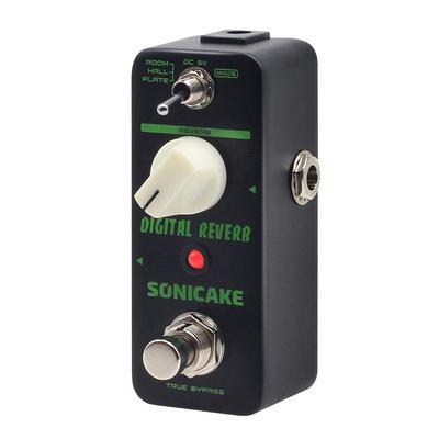 SONICAKE Digital Reverb Mini Guitar Effect Pedal, True Bypass