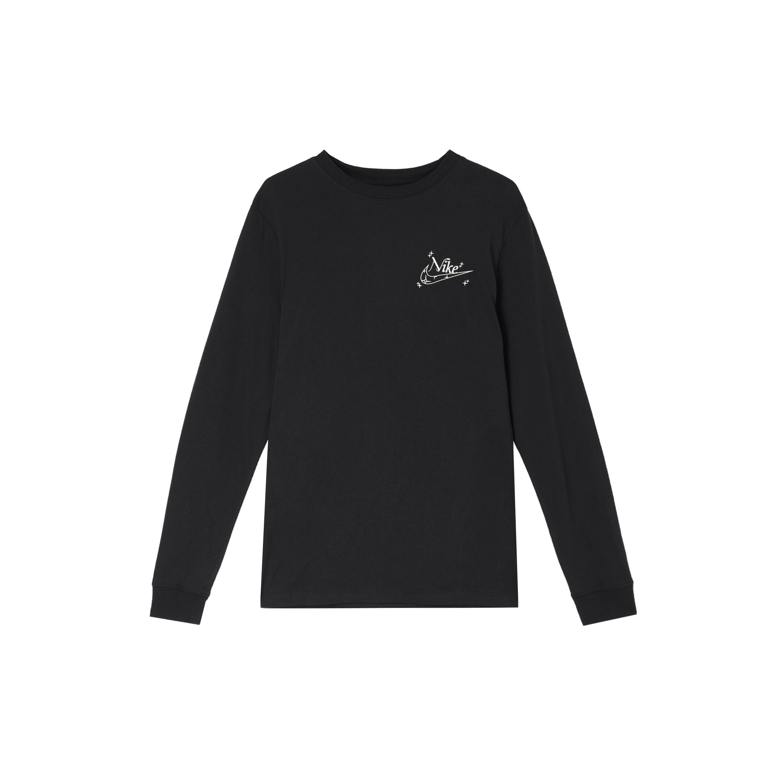 

Мужская толстовка с круглым вырезом и логотипом Nike, черная DZ2828-010 S