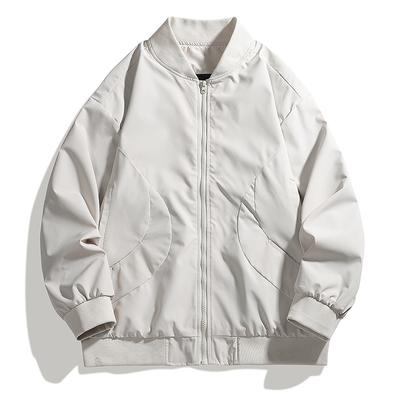 Herren- und Damen-Frühlings- und Herbst-Baseballtrikot für amerikanische Paare, lockere Passform, Werkzeugjacke, Jugend, Business, Freizeit, Clip