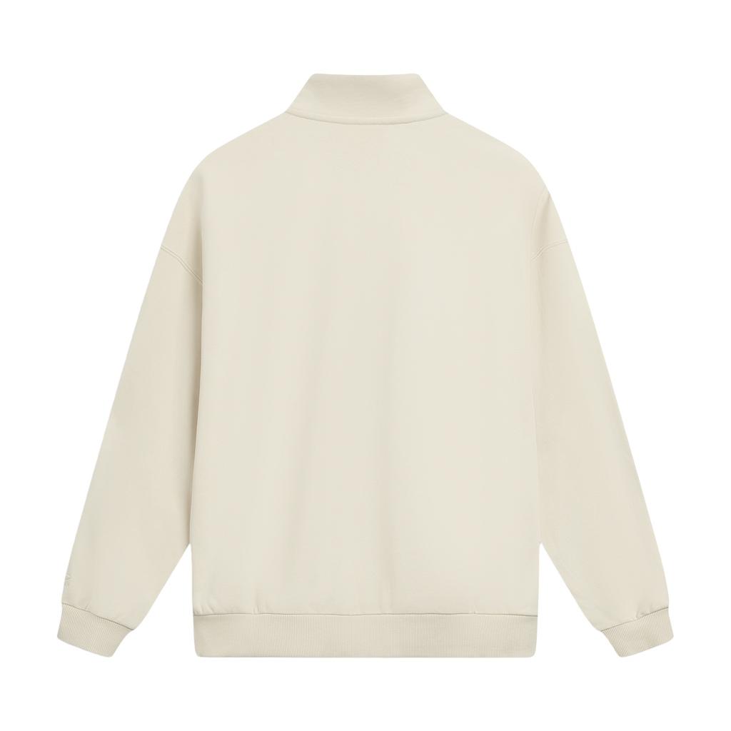 Li Ning Sports Trend Series Loose Stand Collar Couple Hoodie Unisex Hoodies AWDV821-1