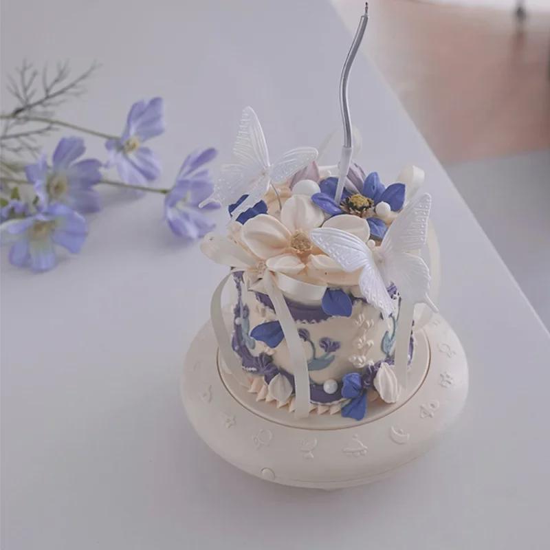 Automatic Rotating Dessert Sushi and Cake Display Stand for Parties