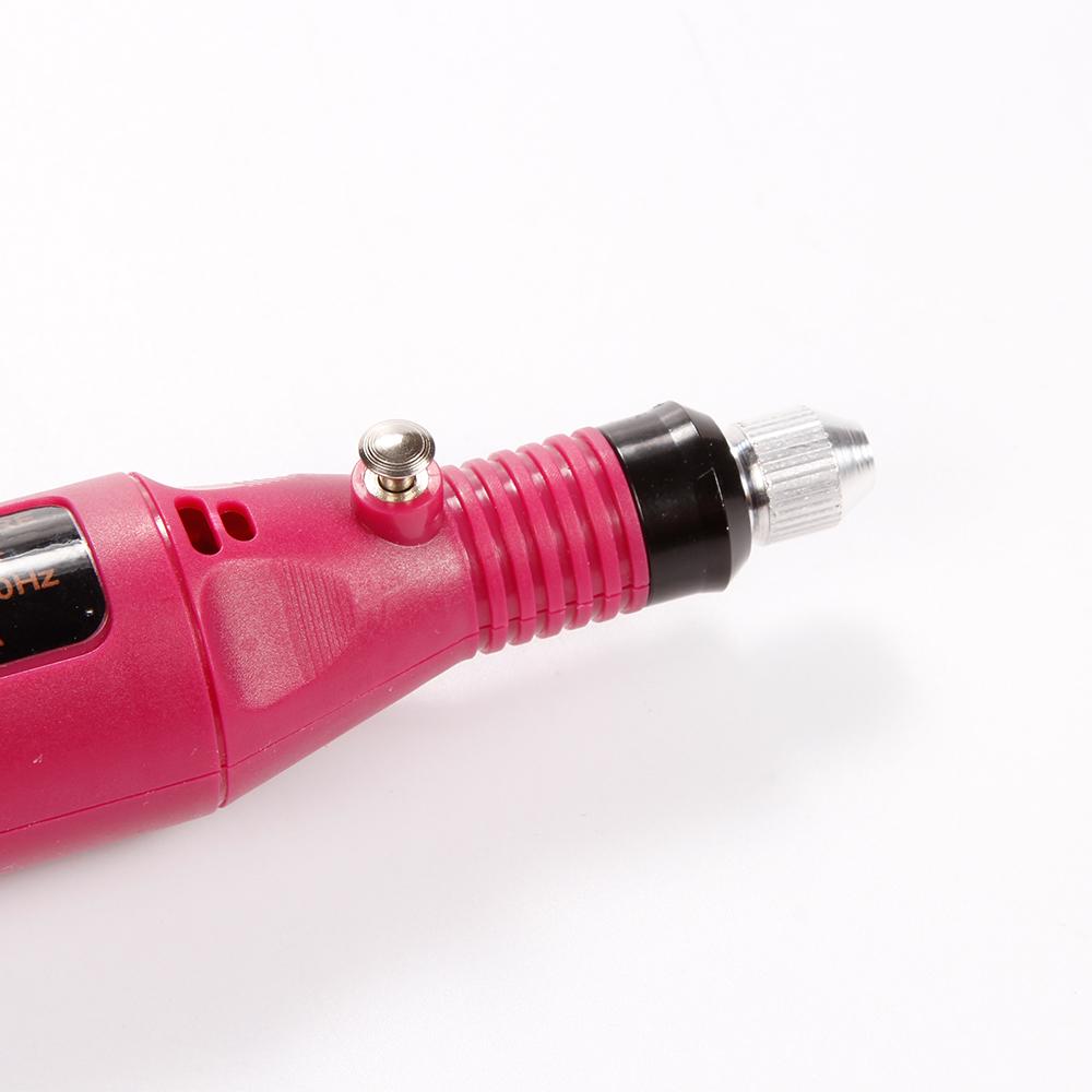 Mașină de găurit unghii Stilo electric pentru manichiură pedichiură 300 buc Benzi de șlefuit Aparatură pentru manichiură