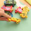 Kreativer Niedlicher Kawaii Skateboard TPR Gummi Radiergummi Für Kinder Geschenk Schule Schulbedarf