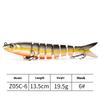 Section Luya Bait 8 Fish Freshwater Sea Fishing Bait Hard Bait Luya Bait Long Throw