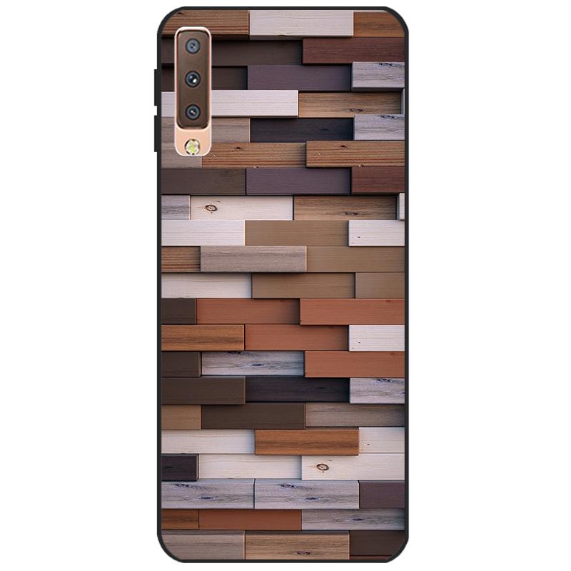 Cases For Samsung Galaxy A7 2018 Cover Silicon Color Phone Case Cover For Samsung A7 2018 A750 A750F 6.0 Inch Protective Shell