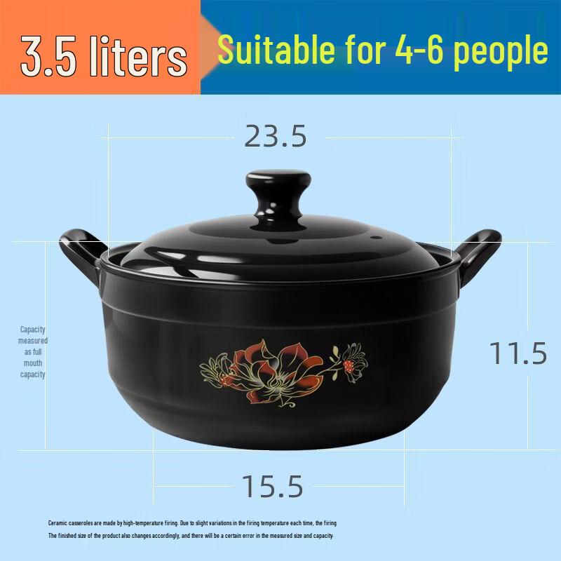 Wutuo Ceramic Clay Pot Stew Cooker