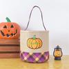 Fabric Trick or Treating Bucket Bag Friendly Halloween Party Accessory For Children Candy Collection