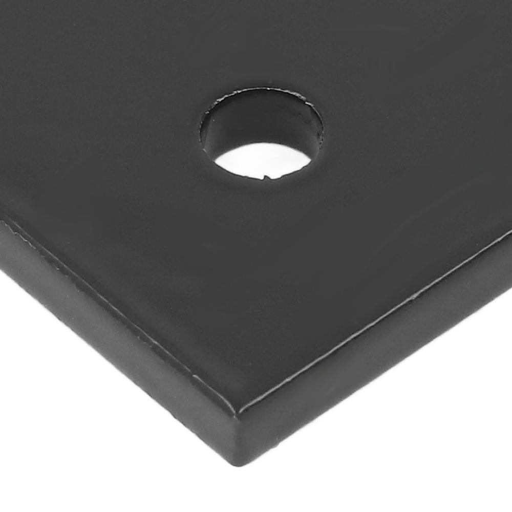 2pcs Durable Rectangle Bracket Connector Aluminum Profile Connecting Plate  For Wood Joining