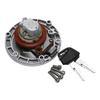 Tapa de la tapa del depósito de combustible de gasolina de la motocicleta con cerradura y llave para Kawasaki Ninja 300 2013-2017 Ninja 250R 2008-2014 ER250 ER300 Z250 Z300