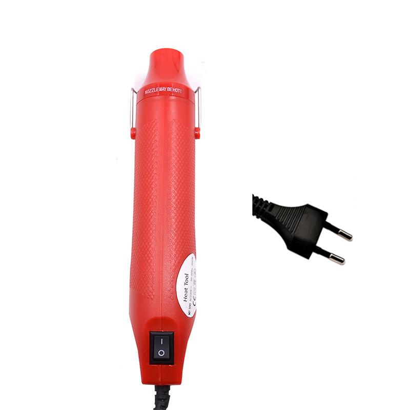 220/110v Hot Air Gun, Diy Tool, Electric Heat Tool, Mini Welding Temperature Blower, Craftsmanship with Retractable Seat Holder