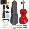 This Bright Red 44 Full-size Violin Set Is Perfect for Adult Beginners. It's a Great Starter Set for Beginner, Advanced, and Even Professional