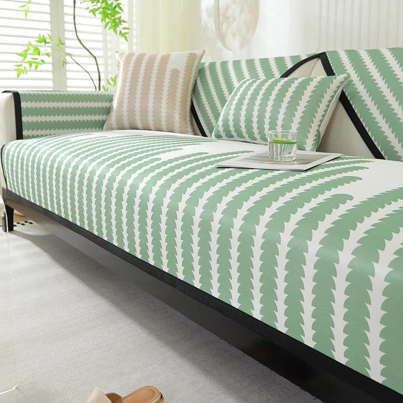 Чехол для дивана из ледяного шелка — фото 9