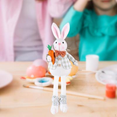Osterhase Plüschtier als Geschenk, Dekoratives Stofftier für Wohnzimmer und Schlafzimmer