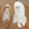Spring and Summer Footwear Plus Size Sandals Comfortable Round-headed Soft-soled Flat-bottomed Beach Shoes Slippers Women's Shoes