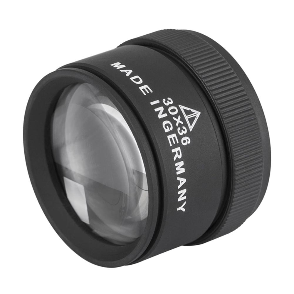 3/5/10/30X Magnifying Glass K9 Optical Lens Monocle Magnifier Magnifier Eye Lens Watch Repair for Coin Stamps Jewelry Lupe Loupe