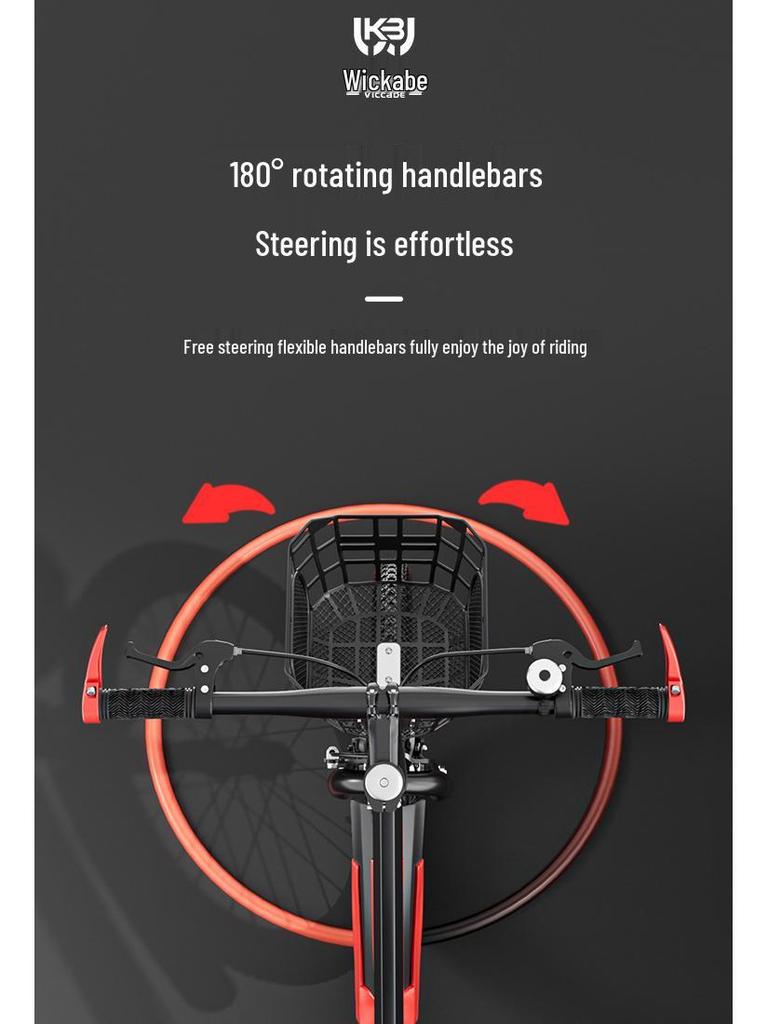 Foldable Mountain Bike for Older Kids - Variable Speed