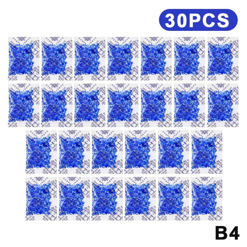 5-30Pcs Reusable Silica Gel Desiccant Damp Moisture Absorber, For Home Absorber Bag Electronic Product Drying Camera Storage
