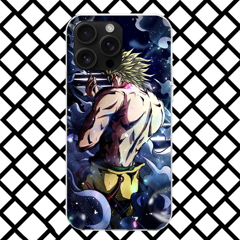 JoJo Adventure Dio Diego Brando Phone Case for iPhone 17 Air 16 16E 15 14 Plus 13 Mini 12 11 Pro Max 7 8 + SE 2020 Soft Cover Fu