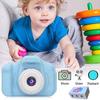 Video Camera Outdoor Photography Toy with Lanyard 1080P IPS Screen Easy To Use Compact Rechargeable Digital Camera Children Toys