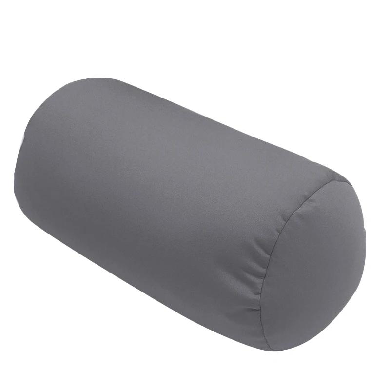 Soft Head Pillow Multifunction Foam Neck Sleeping Cervical Office Travel Nap Pillow Microbead Back Cushion Roll Cylinder Throw
