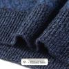 Men's 100% Lambswool Retro Jacquard Round Neck Sweater