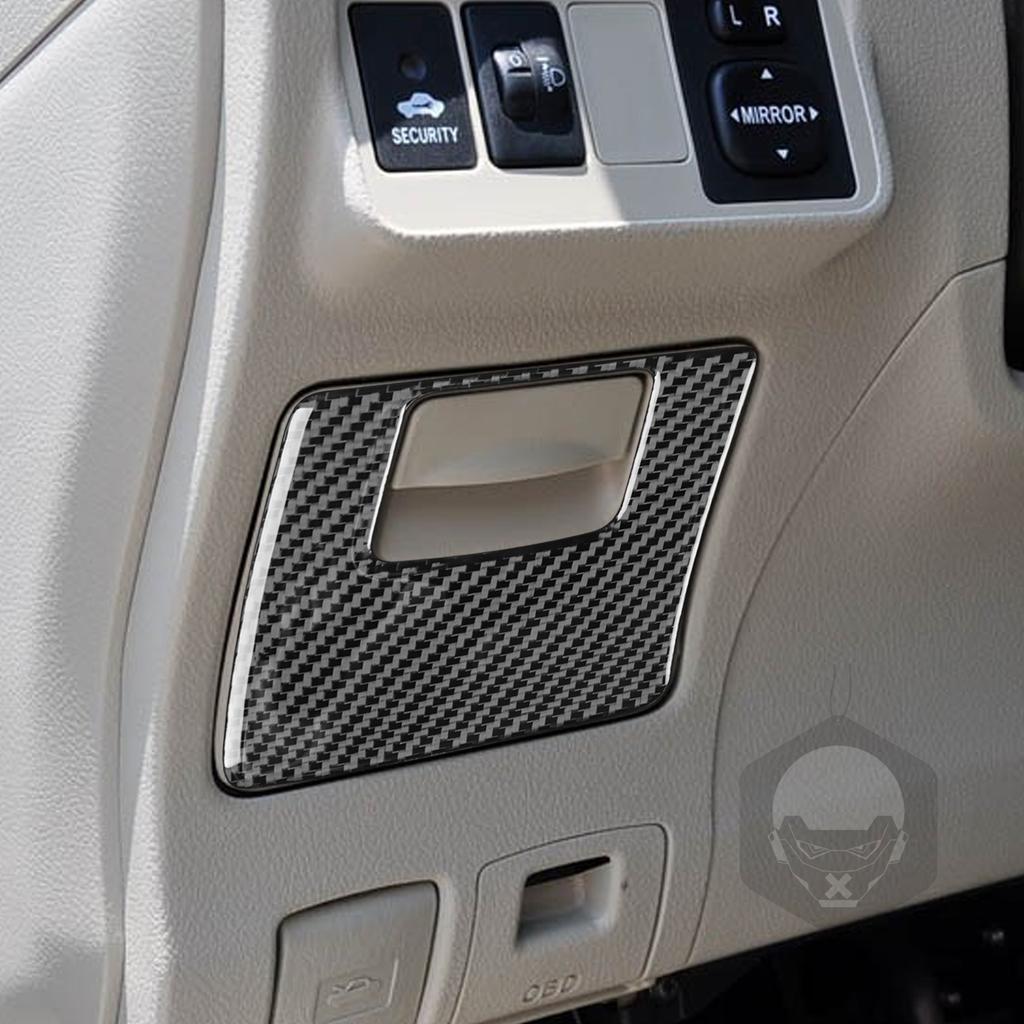 Pro Toyota Corolla 2007 2008 2009 2010 2011 2012 2013 Příslušenství Vnitřní prostor z uhlíkových vláken Nálepka s ozdobným krytem hlavního úložného prostoru