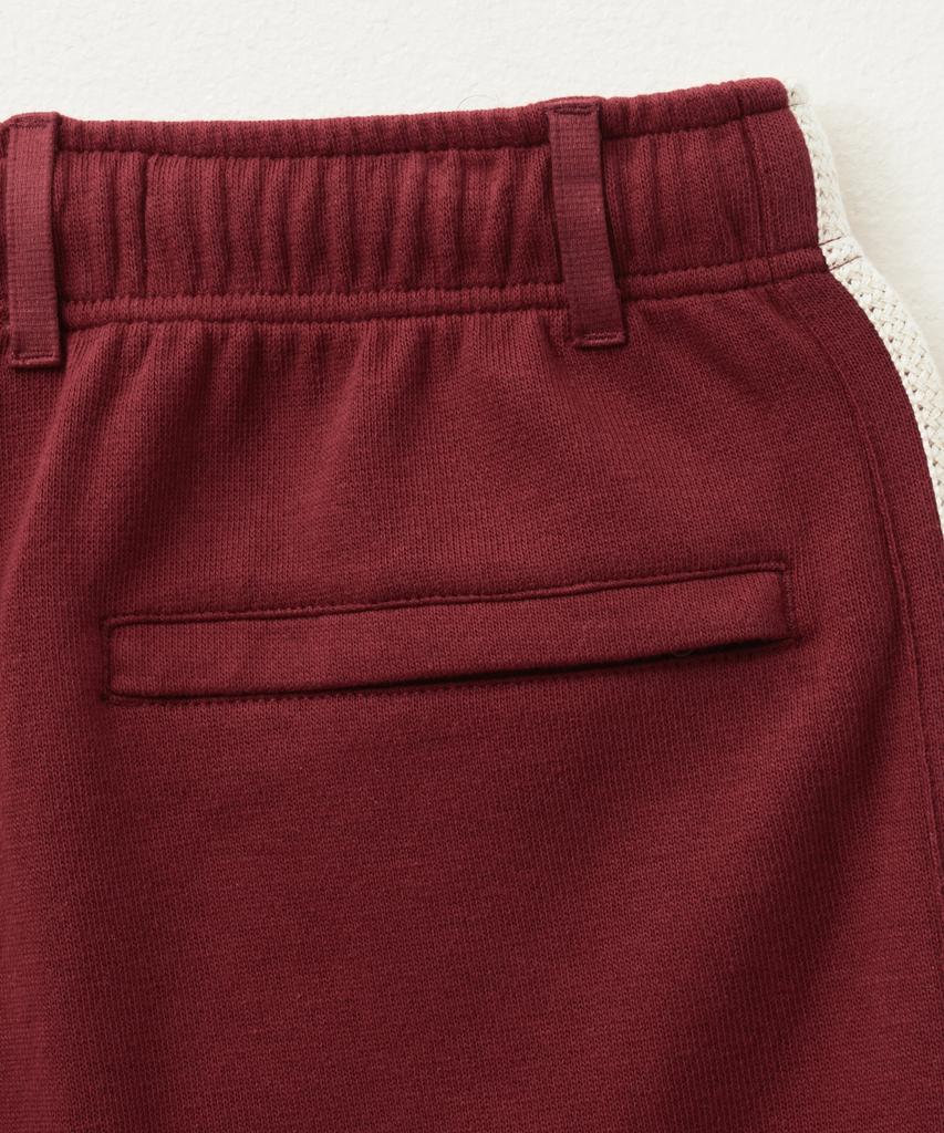 Seteo Roton Cargo Track Pants Burgundy
