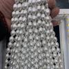 1 Strang Reis Oval Muschel Perlen 10x14mm Glänzend Weiß Imitation Muschelperlen 38cm Lose Perlen für DIY Halskette Armband Brautschmuck Herstellung