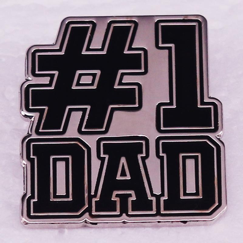 Father s Day Brooch Badge Gift Accessory