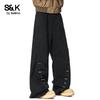 Baleno S&K Men's Loose Straight Casual Pants