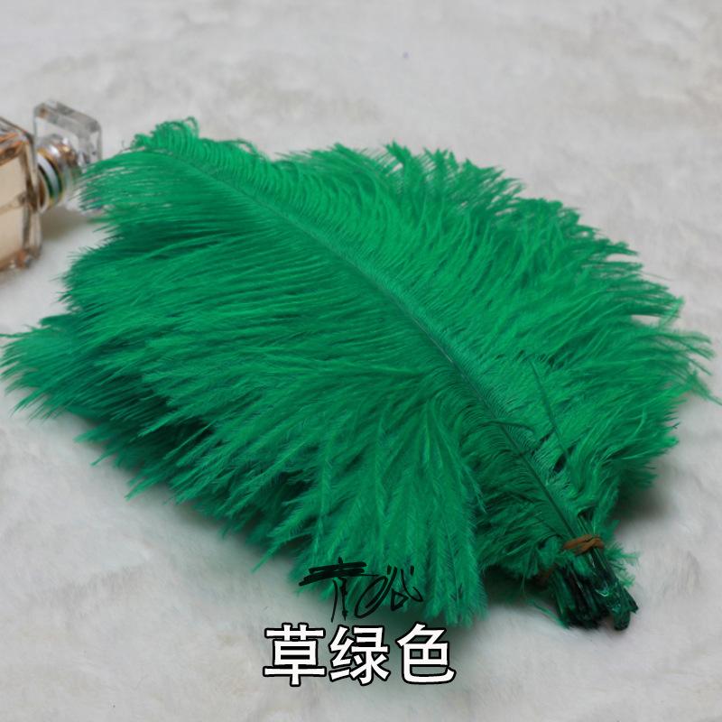 Colored Ostrich Feathers 30-35Cm Stage Performance Wedding Bouquet Decoration Ostrich Feathers
