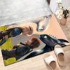 Toothless Polyester Carpet, Soft Indoor Mat for Office Chair, Living Room, Computer Desk - Decorative Home Office Rug Design