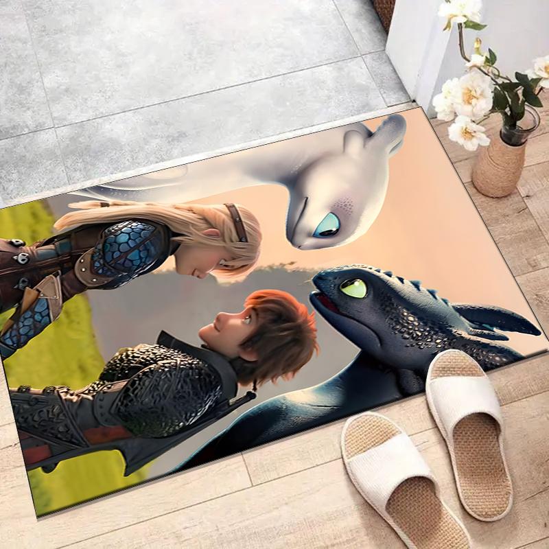 Toothless Polyester Carpet, Soft Indoor Mat for Office Chair, Living Room, Computer Desk - Decorative Home Office Rug Design