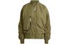 X Stella McCartney Sportswear Woven Bomber Jacket Jackets & Coats Women's Dark Olive Green IT5746