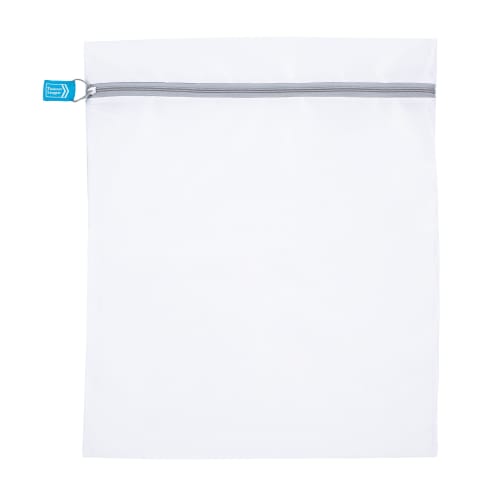 Towa Sangyo Laundry Net, White, 50 x 60 cm, Non-Zipper, Square, Large, 22363