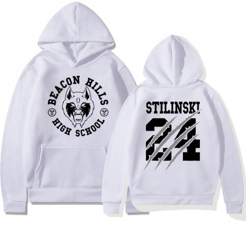 Teen Wolf Stiles Stilinski Inspiriertes Hoodie Herren Freizeit Herbst Grafik Sweatshirt Unisex Streetwear
