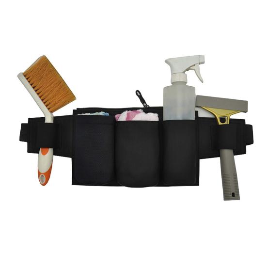 Multifunctional Waist Bag Tool Belt with Storage Compartments Zipper Closure Adjustable Design Quick Release